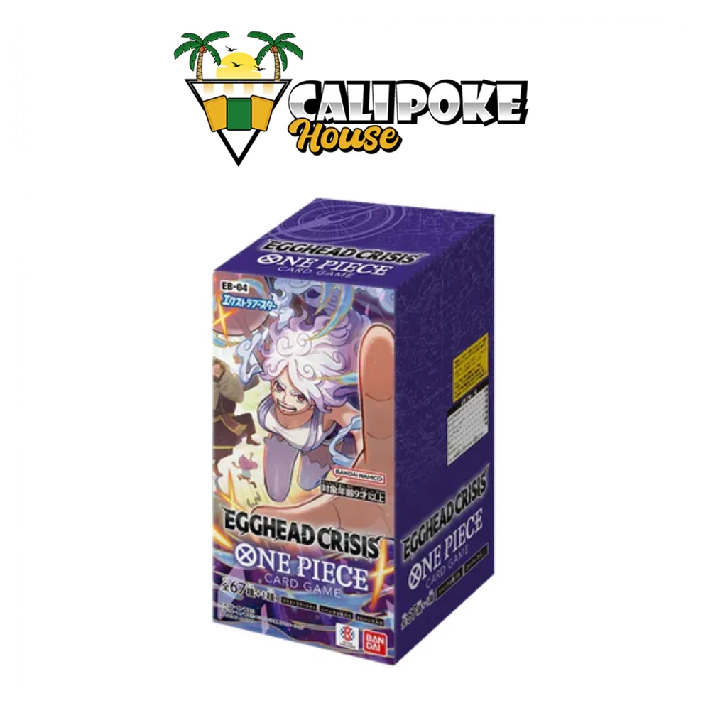 One Piece Trading Card Game EB-04 Egghead Crisis Edition Booster Box Japanese Sealed