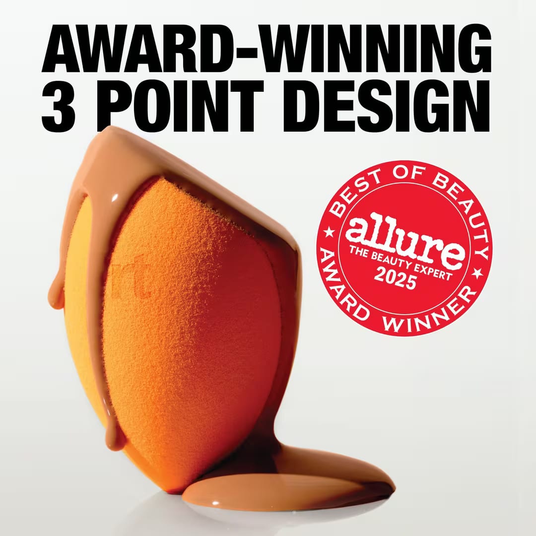 Real Techniques RT Miracle Complexion Sponge Duo (Miracle Complexion Sponge) — Patented 3-in-1 Design for a Dewy, Radiant Base | Everyday Wear | Official Authentic Product detail image 6