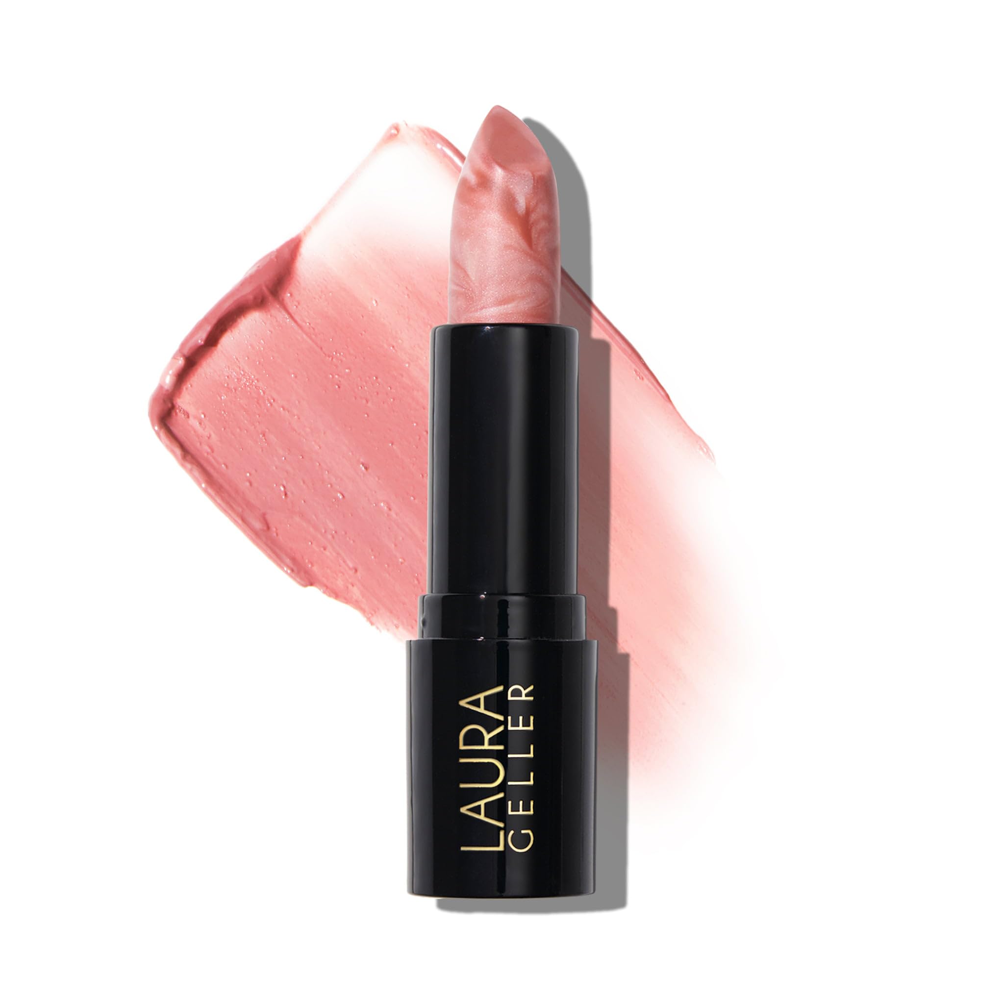 LAURA GELLER NEW YORK Lápiz Labial Traslúcido de Mármol Italiano - Vainilla Frutos Rojos - Hidratante y Ligero - Vitamina E y Aceite de Semilla de Ricino - Acabado Cremoso