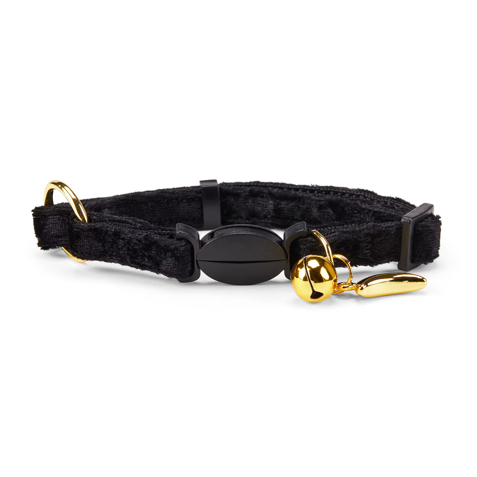 YOULY Heirloom Series Velvet Breakaway Cat Collar with Metal Bell Charm (Multiple Colors) — Stylish Morandi Tones for Indoor Cats, Social & Photo Moments