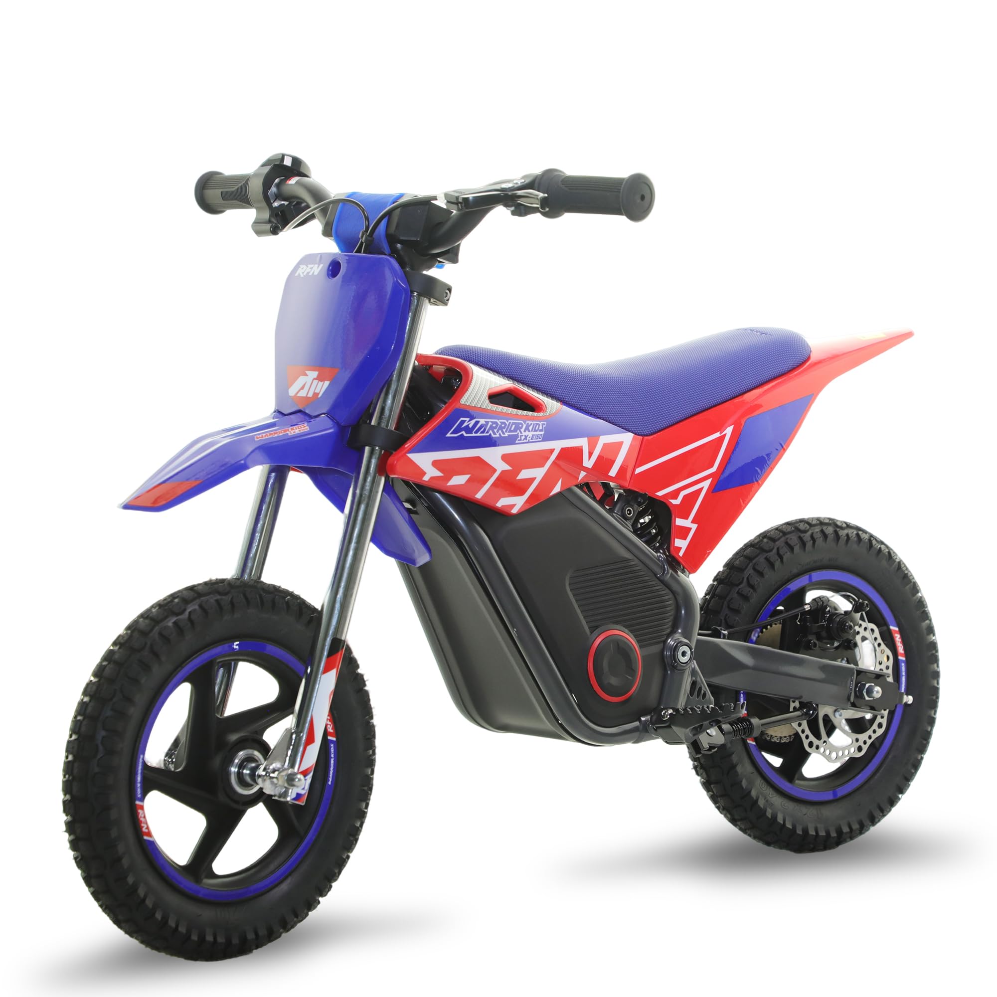 Apollo RFN Warrior Kids Electric Off-Road Motorcycle for Kids — Mini Dirt Bike Series, Options for All Levels
