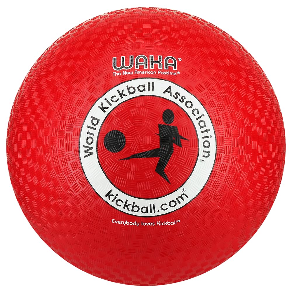 WAKA Official Adult Kickball - 10-inch