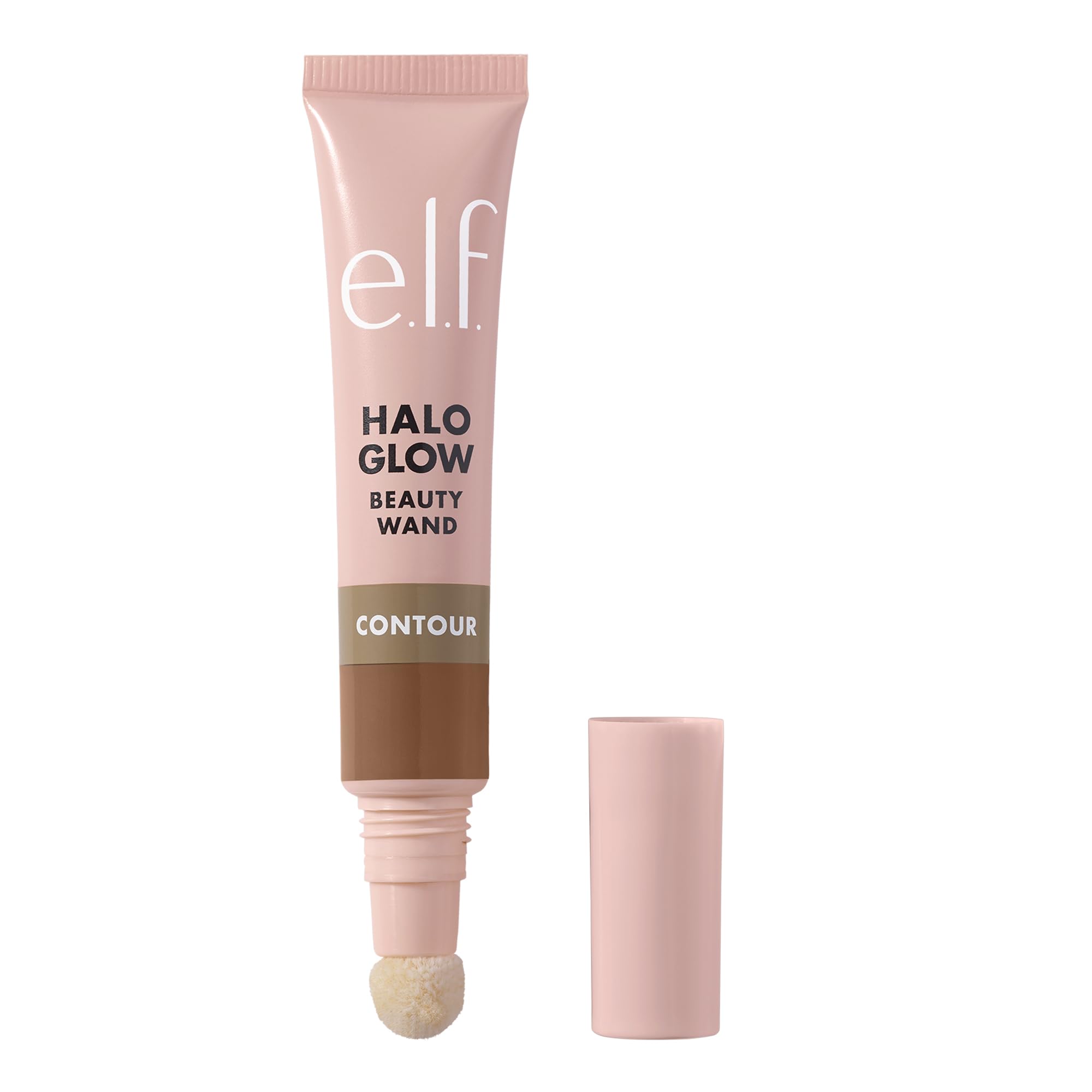 e. l. f. Halo Glow Contour Beauty Wand — Liquid Contour, Buildable Formula, Vegan & Cruelty-Free, Light/Medium