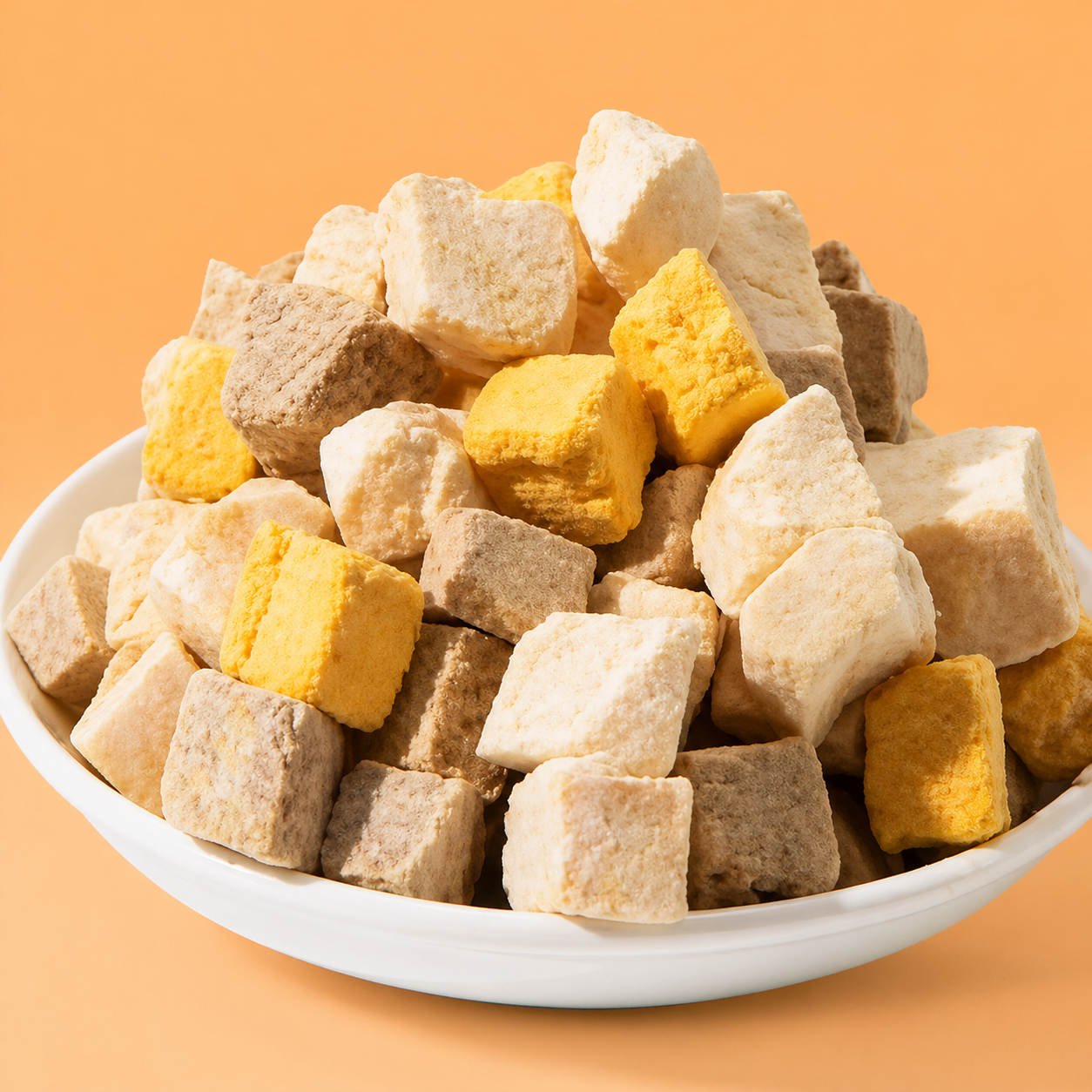 PINK MOMENTS 100% Freeze-Dried Chicken Chunks for Cats & Dogs 60g | Meal Topper, Training Reward, Snack detail image 1