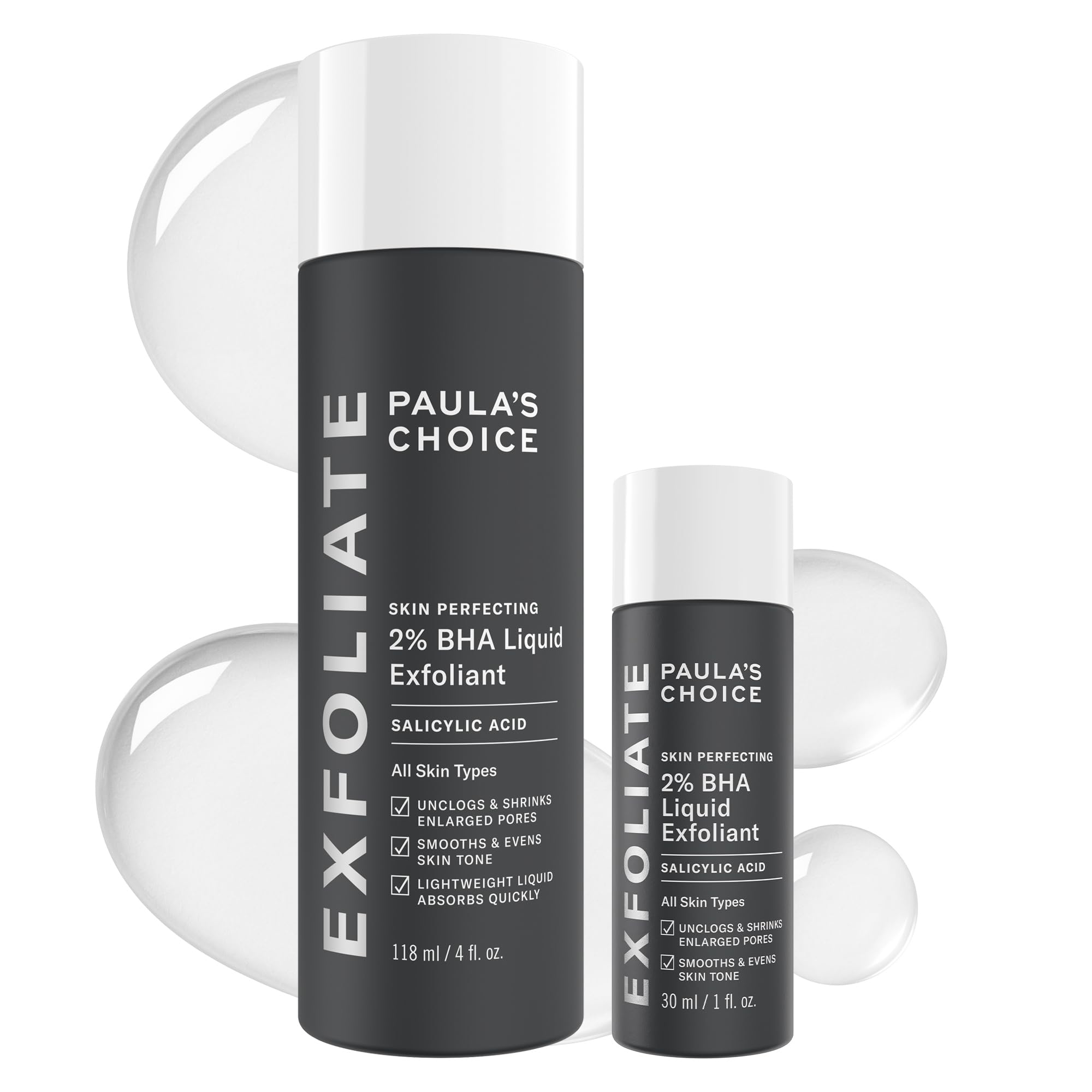Paula's Choice Skin Perfecting 2% BHA Liquid Exfoliant with Salicylic Acid, Fragrance-Free
