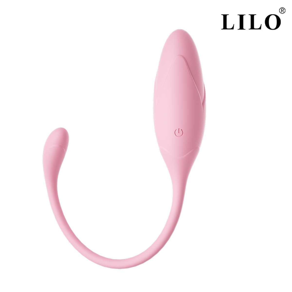 LILO Flower Fun Smart Wearable Vibrating Egg — Female Silicone Vibrator, App & Button Control, Multi-frequency Vibration, Remote Interaction, Waterproof, Pink