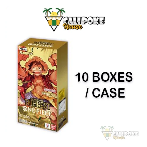 Case One Piece Trading Card Game PRB-01 Booster Box Japanese Sealed