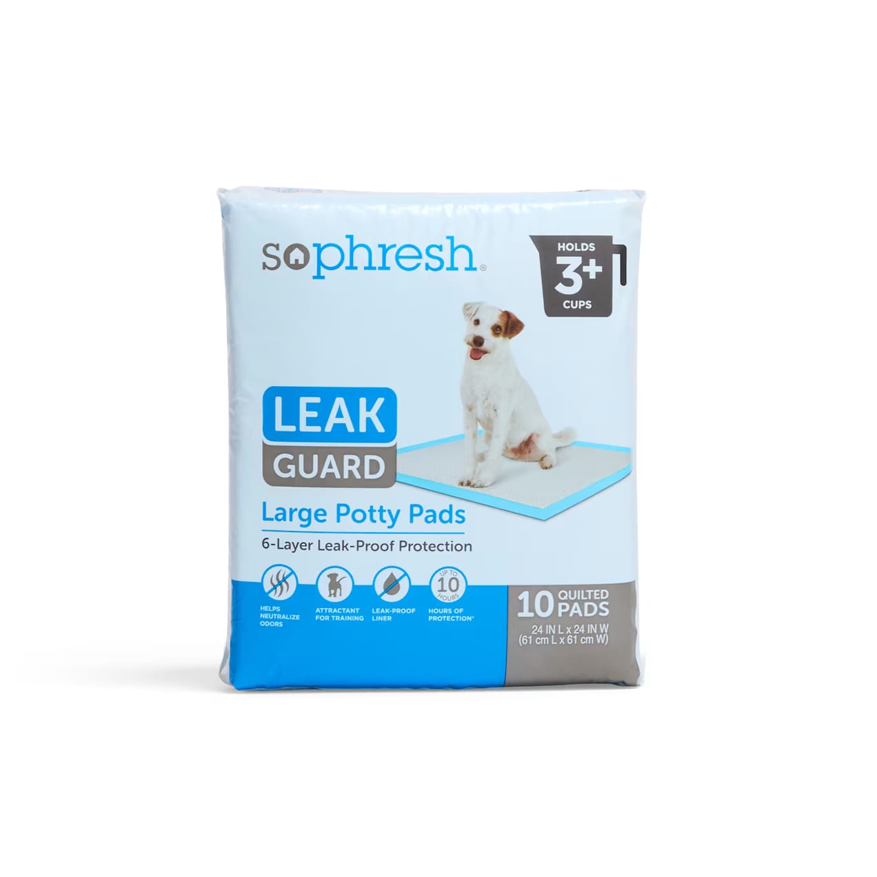 SoPhresh Empapadrotege el suelo | Para adiestramiento de cachorros y perros medianos/grandes | Producto oficial