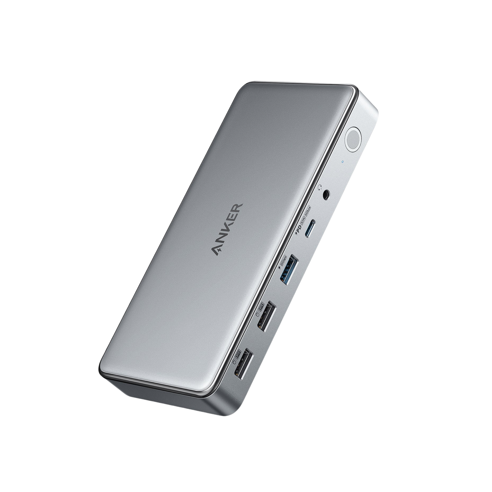 Anker 563 10-in-1 USB-C Dock PD & Multi-Display, Usb-C Docking Station with 100W, 10-in-1, for MacBook, USB-C Laptops, Displays, Office Use