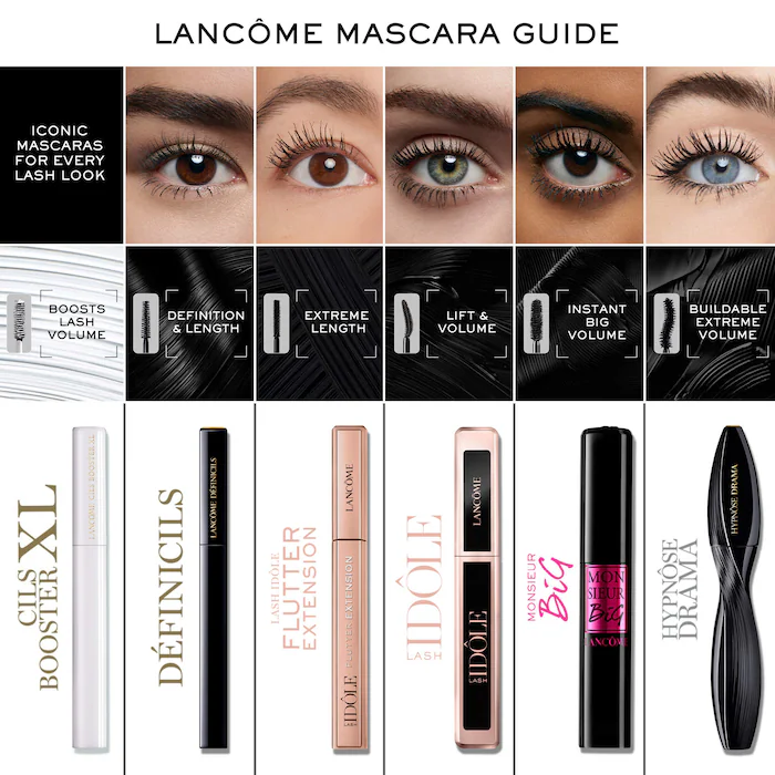 Lancôme Mascara | Say Goodbye to Clumpy Lashes: Length + Volume + Curl in One, Waterproof & Sweat-Resistant, Beginner-Friendly detail image 9