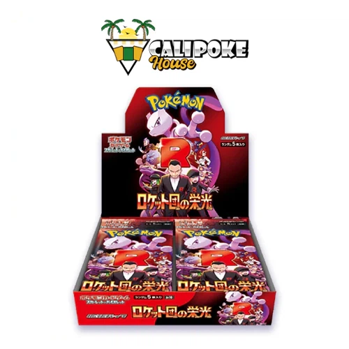 Pokémon Trading Card SV10 Scarlet & Violet The Glory of Team Rocket Booster Box Japanese Sealed