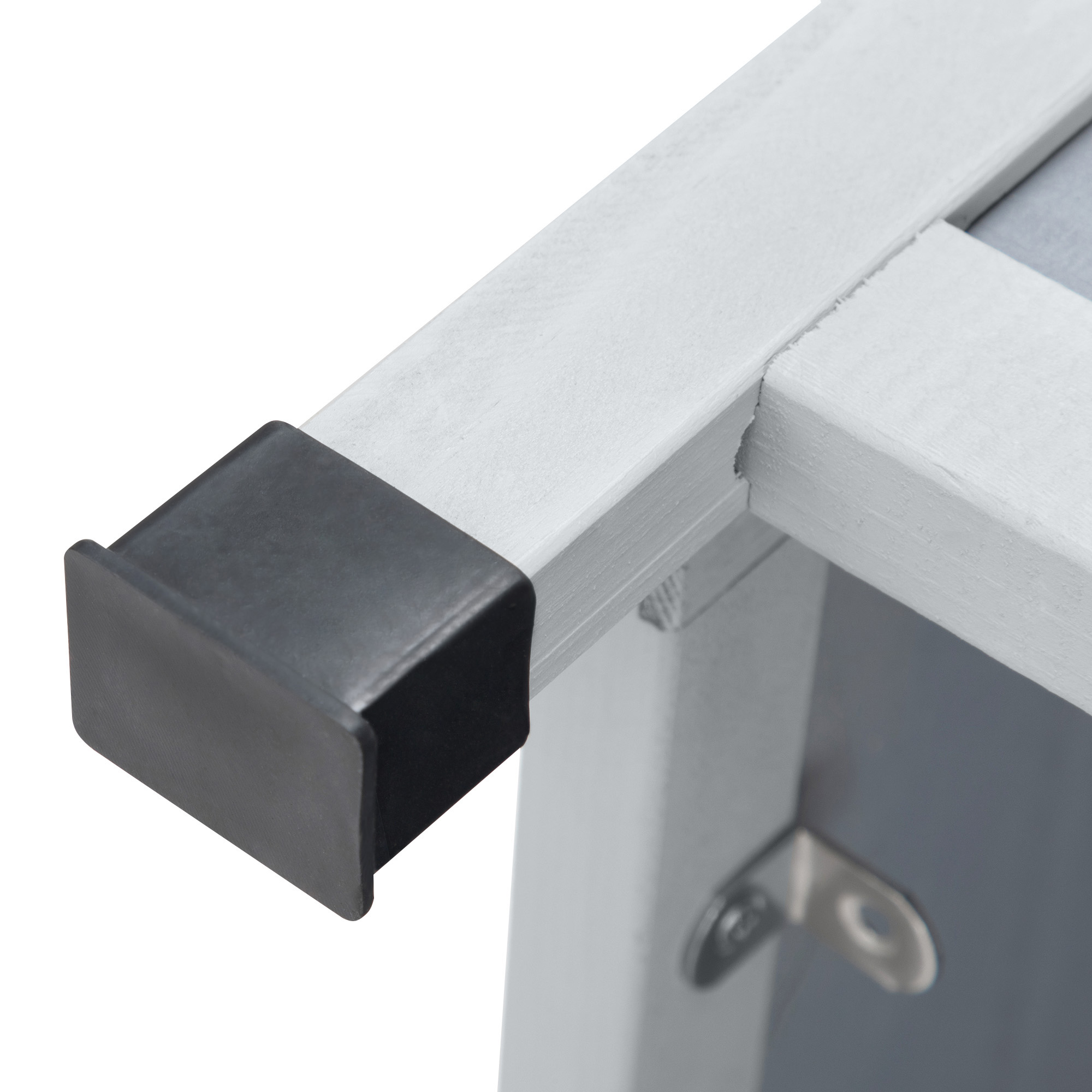 Gray Insulated Wooden Pet House for Rabbits and Cats | Flip-Top Resting Shelter detail image 2
