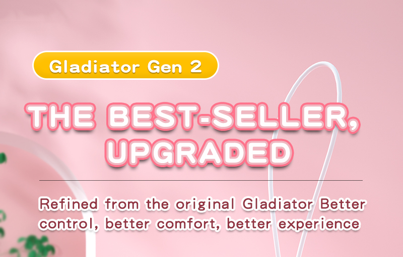 LILO Gladiator Gen 2 Women's Wireless Remote Vibrating Egg — 10 Vibration Modes, One-Touch Warming, 10m Remote, Textured Silicone Massager, USB Rechargeable, Pink detail image 1