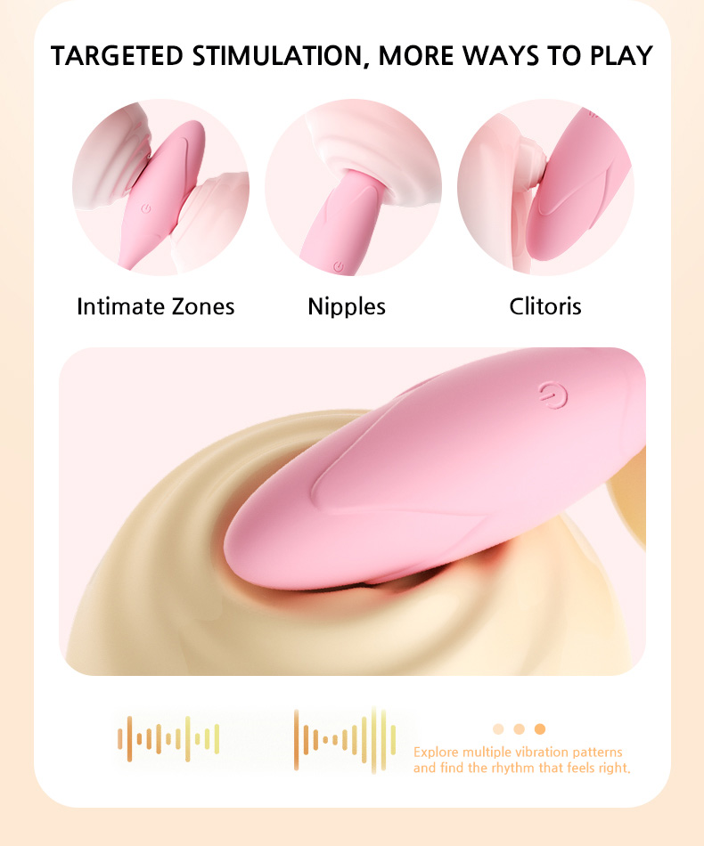 LILO Flower Fun Smart Wearable Vibrating Egg — Female Silicone Vibrator, App & Button Control, Multi-frequency Vibration, Remote Interaction, Waterproof, Pink detail image 6
