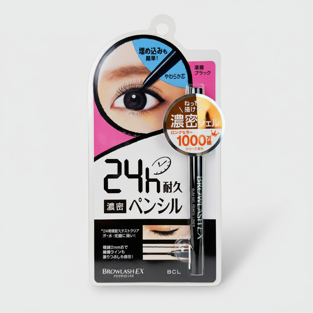 BCL Browlash EX 2mm Ultra-Fine Gel Eyeliner — Intense Black detail image 2