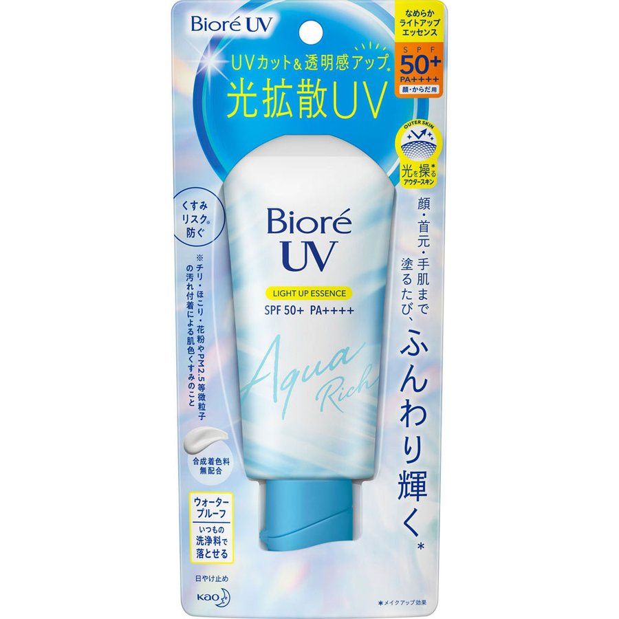 KAO Biore UV Aqua Rich Light Up Essence SPF50+ PA++++ 70g detail image 1