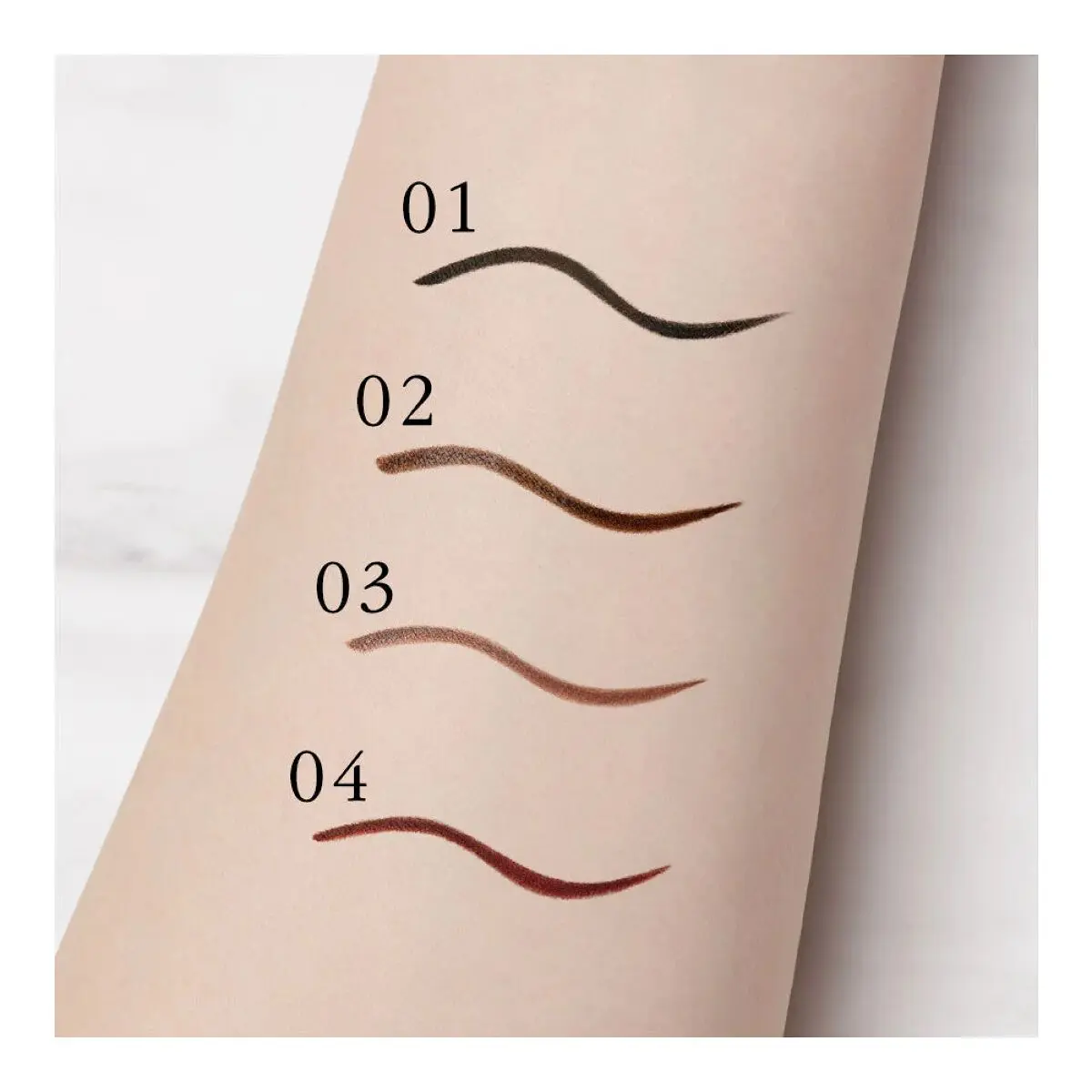 KISS ME HEROINE MAKE Long-Lasting Intense Eyeliner Pen 03 Natural Brown 0.4ml detail image 5