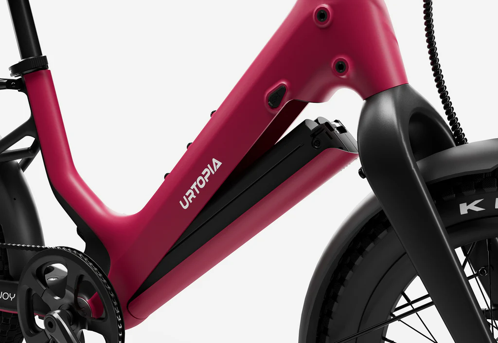 Urtopia Carbon Joy Ultra 20 x 3.0-Inch Carbon Fiber Fat-Tire Electric Cruiser Bike, 500W Motor, 70-Mile Range for Urban Commutes & Weekend Rides detail image 3