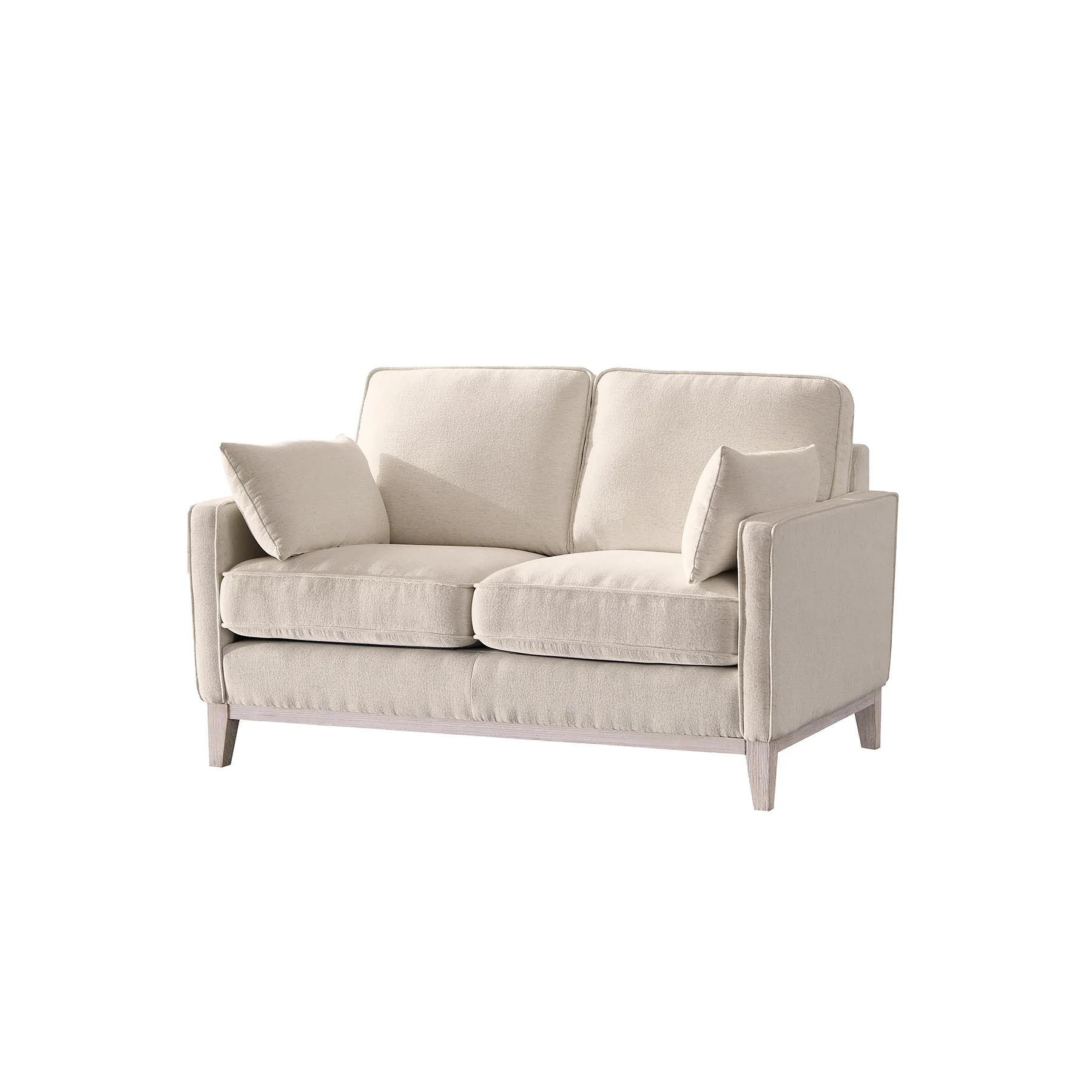 Moorizon Basic American Comfort 86" Dove Grey Fabric 3-Seater Sofa — Straight-Arm Classic American Casual Sofa for Living Rooms & Open Relaxation Areas detail image 8
