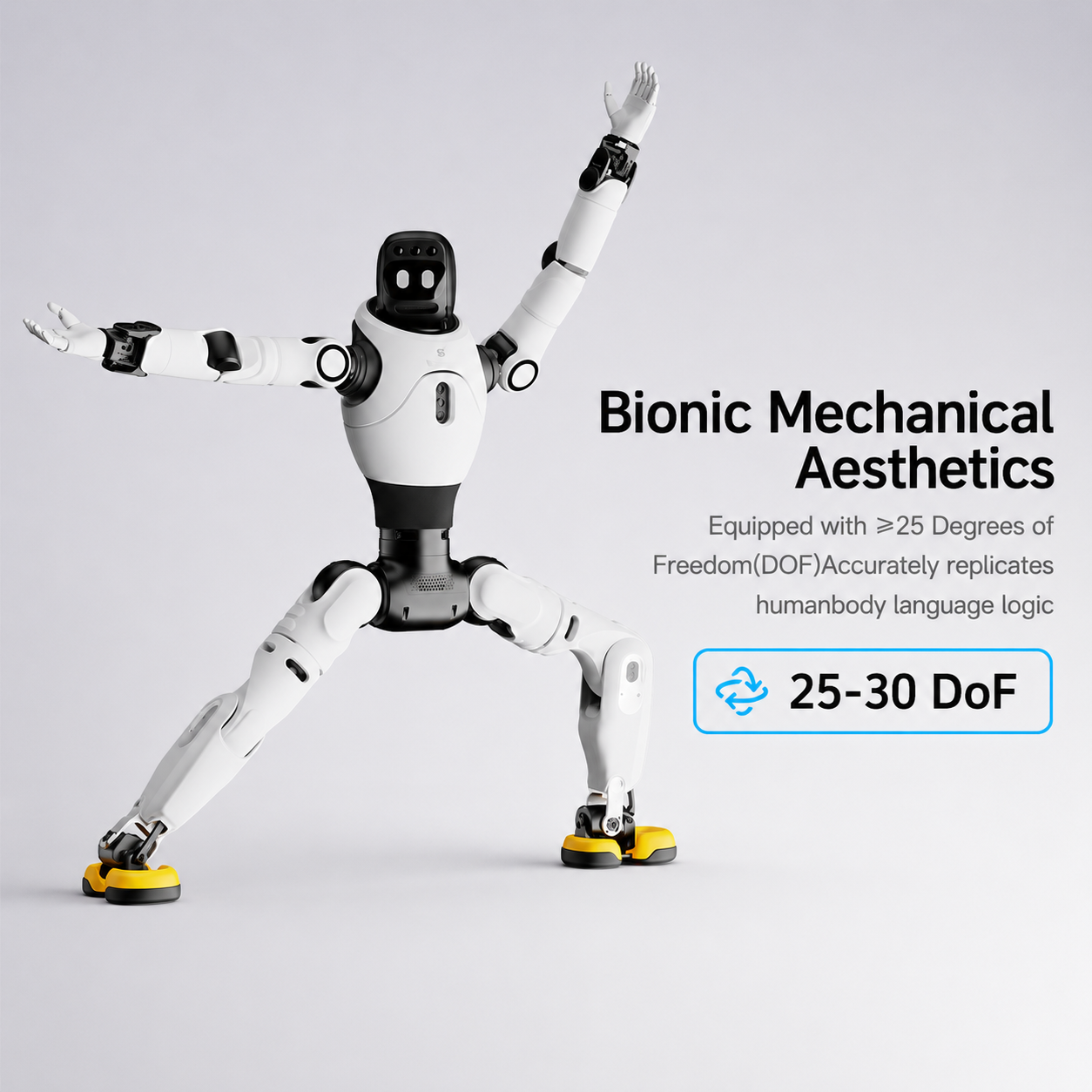 AGIBOT X2 Smart AI Robot Assistant | Home Intelligent Companion | Voice Interaction | Motion Control | HD Camera | Smart Navigation | Rechargeable Educational Robot (Home/Office) detail image 1