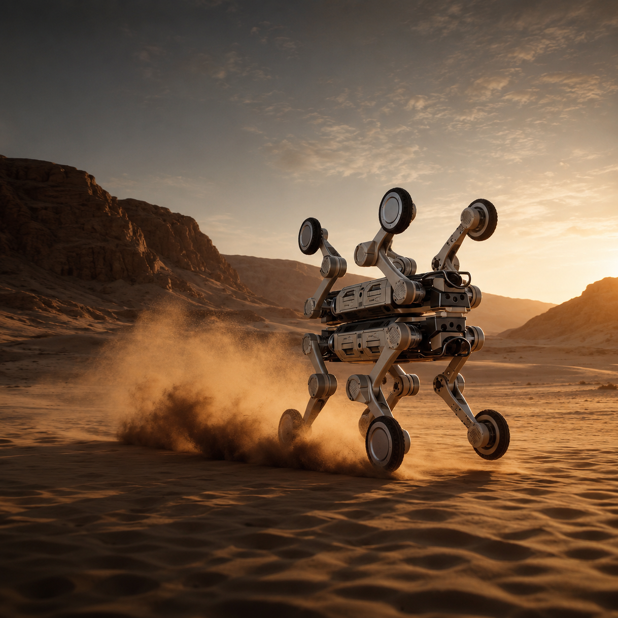 AGIBOT D1 Max Durable Quadruped Robot — Lightweight, Agile Obstacle-Crossing Platform for Industrial Inspection, Research, and Commercial Display detail image 2