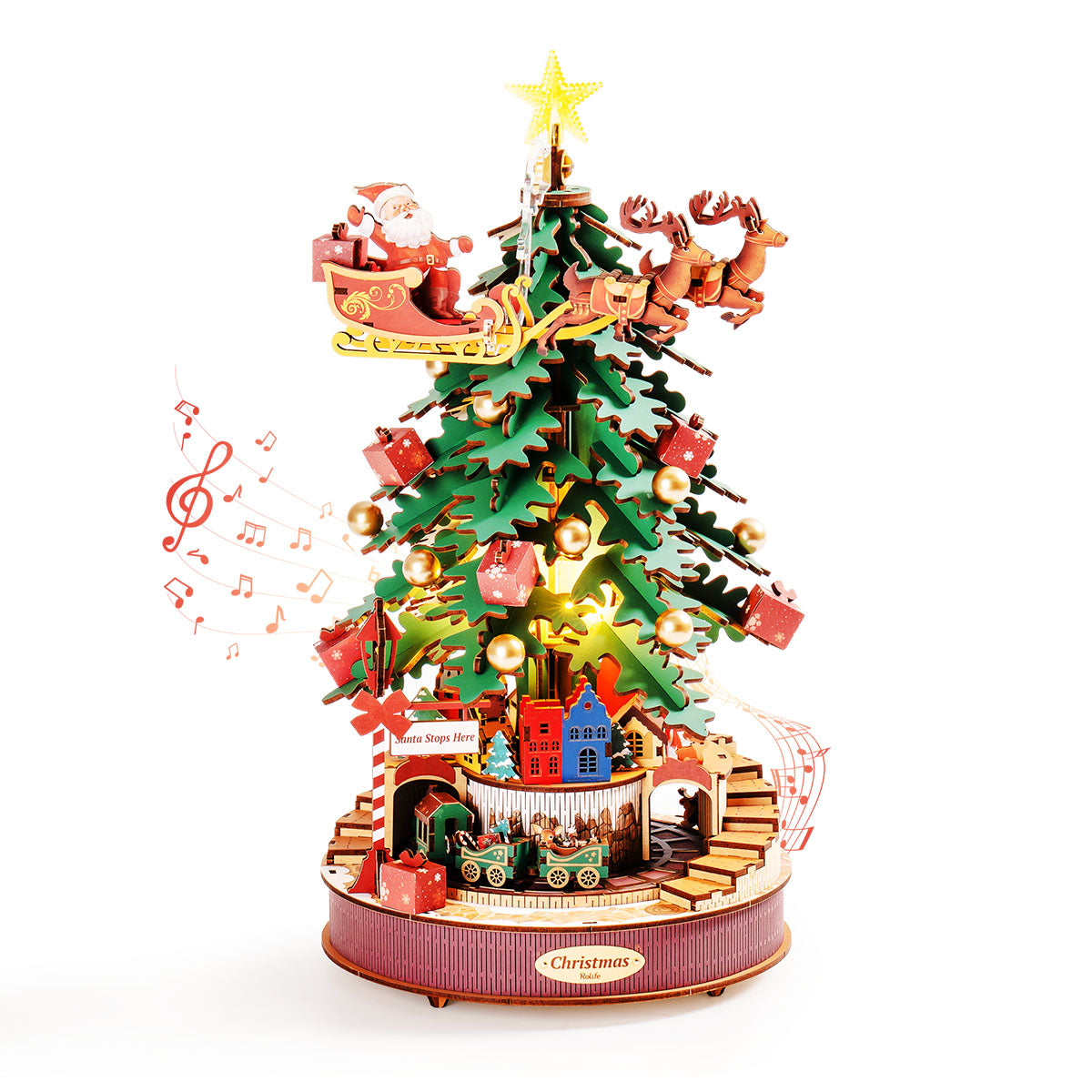 Rolife Christmas Melody Tree Music Dreamer AMS01 detail image 1