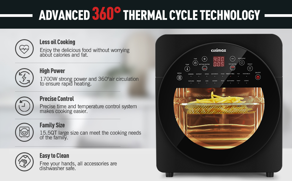 Multi-Setting Precise Temperature Control Oven detail image 1