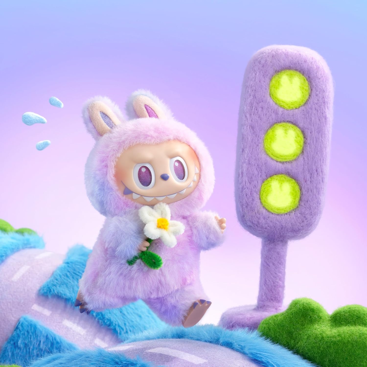 POP MART The Monsters "Big Into Energy" Series - Vinyl Plush Pendant Blind Box, LABUBU Doll, Blind Box Figure, Plush Keychain, Bag Charm, Random Design Collectible, 6.69in Single Box detail image 3