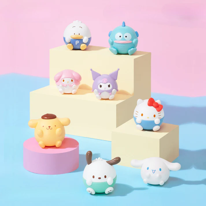 TOP TOY Sanrio Roundy Mini Figure Blind Bag — 3 Random PVC Figures per Bag, 5cm, 16 Designs detail image 7