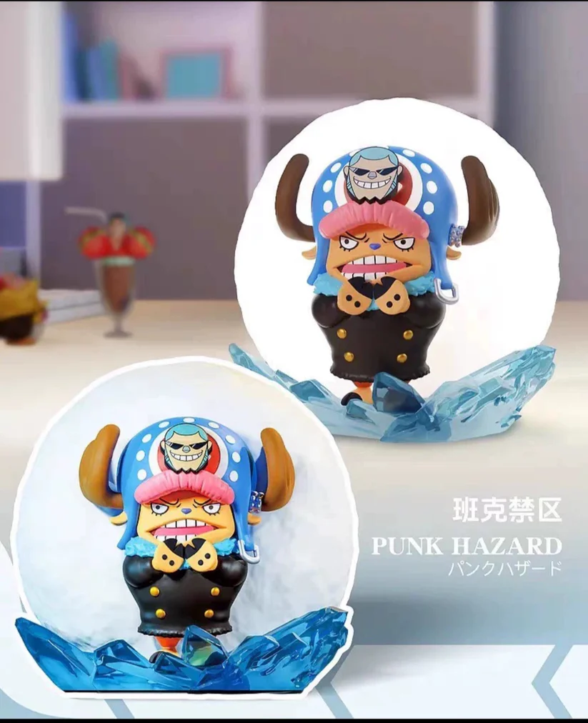 One Piece Chopper Rechargeable Dimmable Night Light Blind Box 8–10cm Single Random Box Warm Light Cute Decor detail image 5