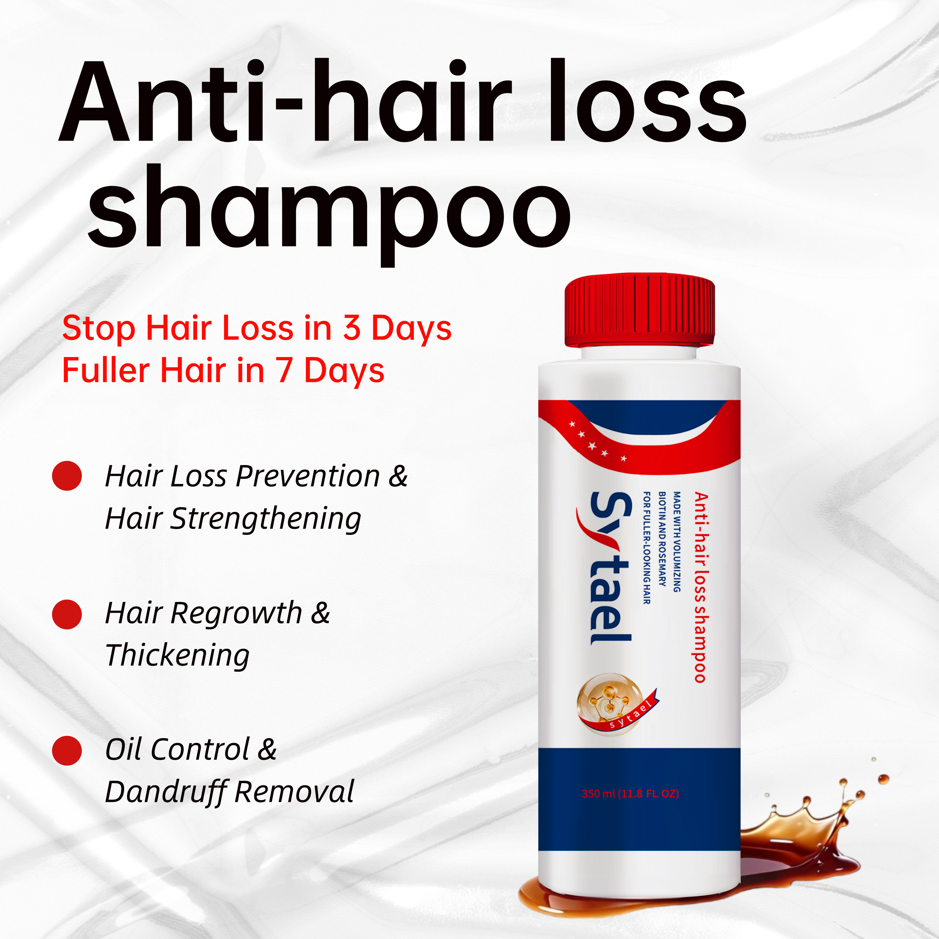 Sytael Anti-Hair Loss Shampoo (350ml) detail image 1