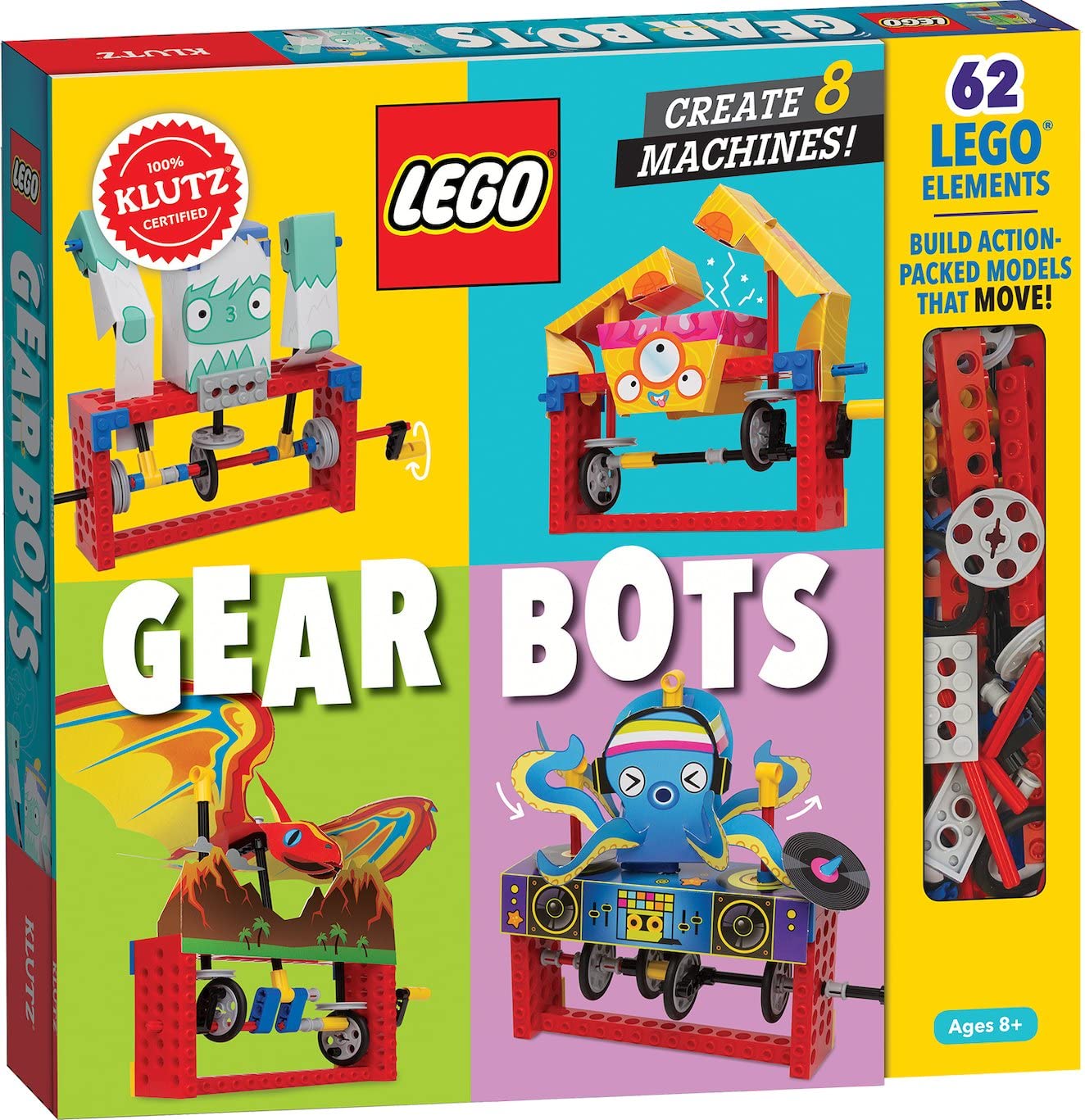 Klutz Lego Gear Bots Science/STEM Activity Kit for 8-12 years detail image 1