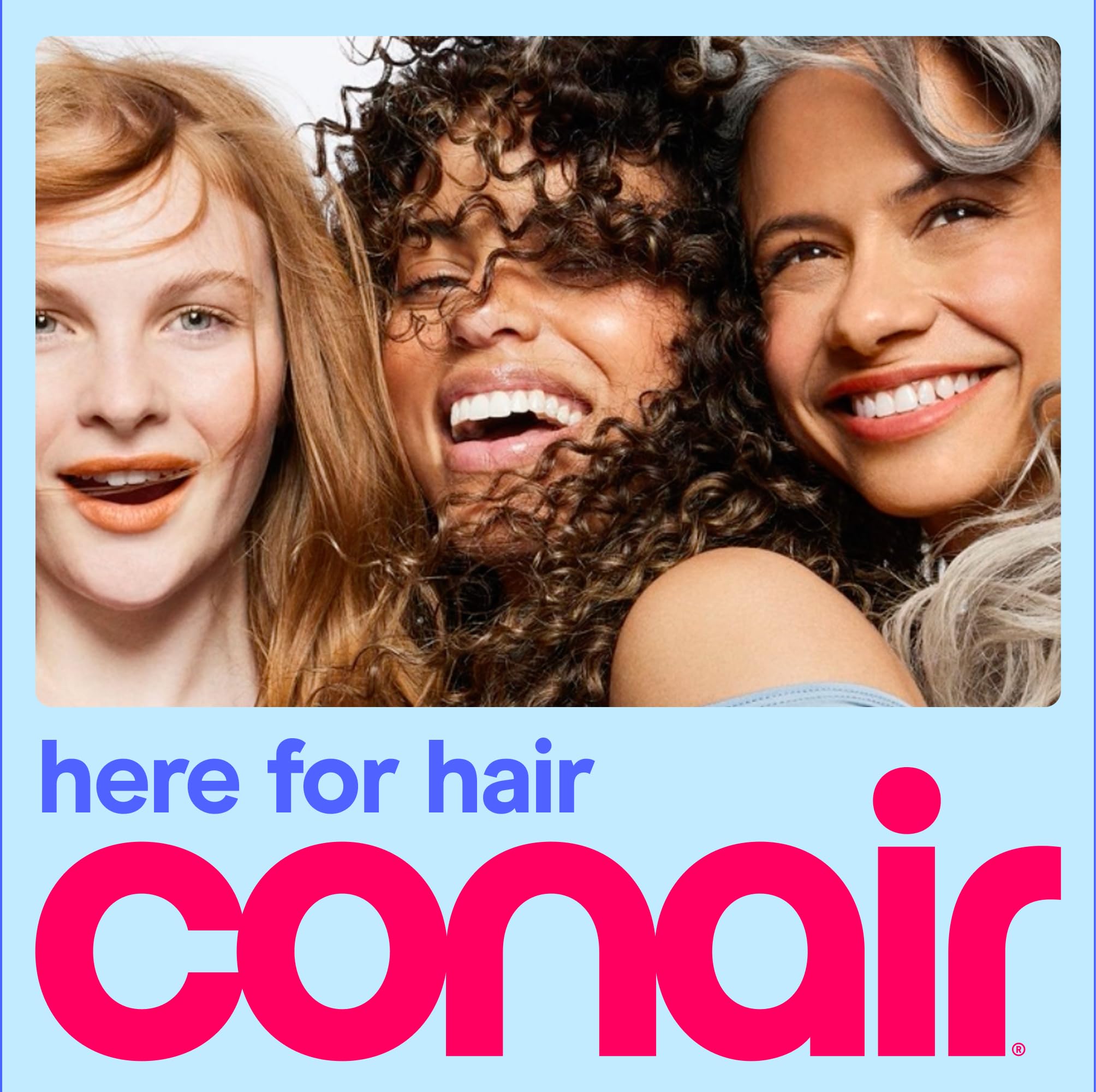 Conair Dual Voltage Hair Dryer, Compact Folding Handle Design, 1600W detail image 8