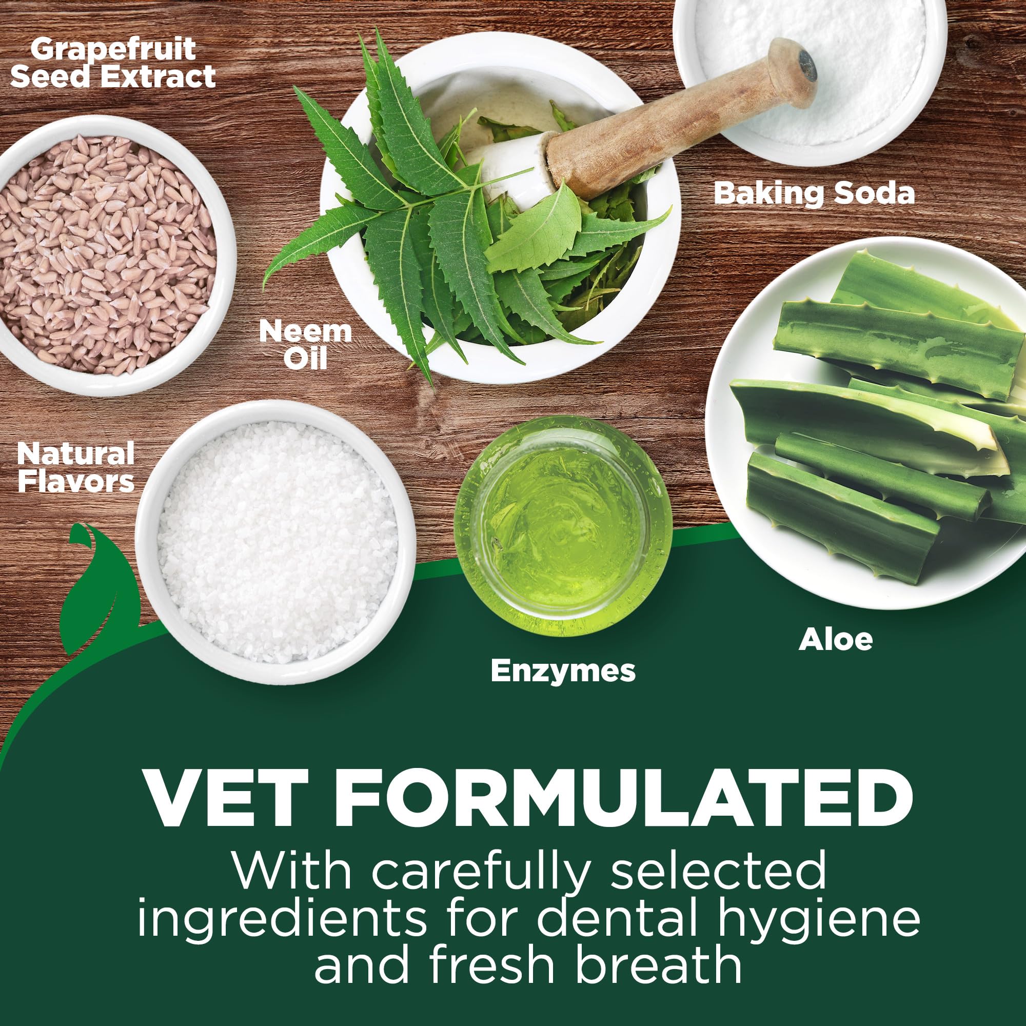 Vet’s Best Enzymatic Dog Toothpaste – Vet-Formulated Dental Gel for Teeth Cleaning, Fresh Breath, Tartar & Plaque Control, 3. 5 oz detail image 6