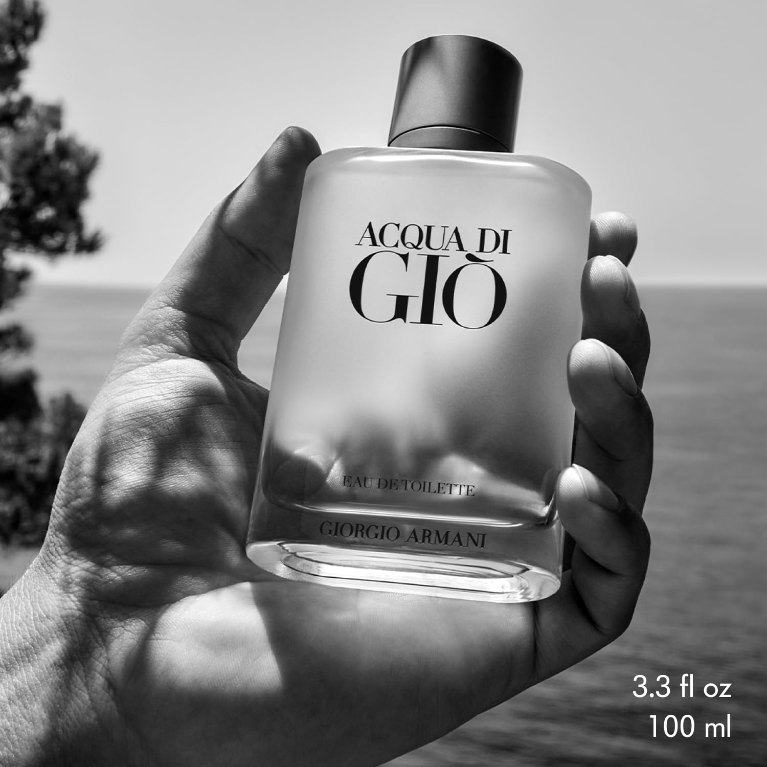 Armani Beauty Acqua di Giò Eau de Toilette – Fresh Aquatic Men's Cologne | Bergamot, Marine Notes & Cedarwood detail image 4