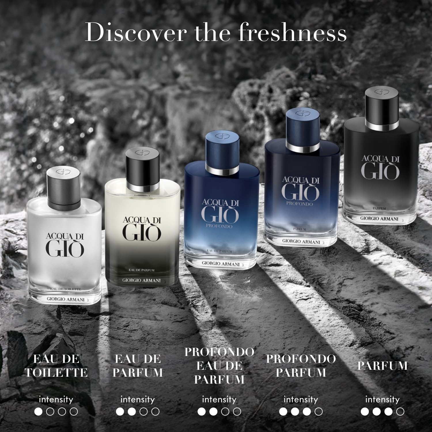 Armani Beauty Acqua di Giò Eau de Toilette – Fresh Aquatic Men's Cologne | Bergamot, Marine Notes & Cedarwood detail image 7