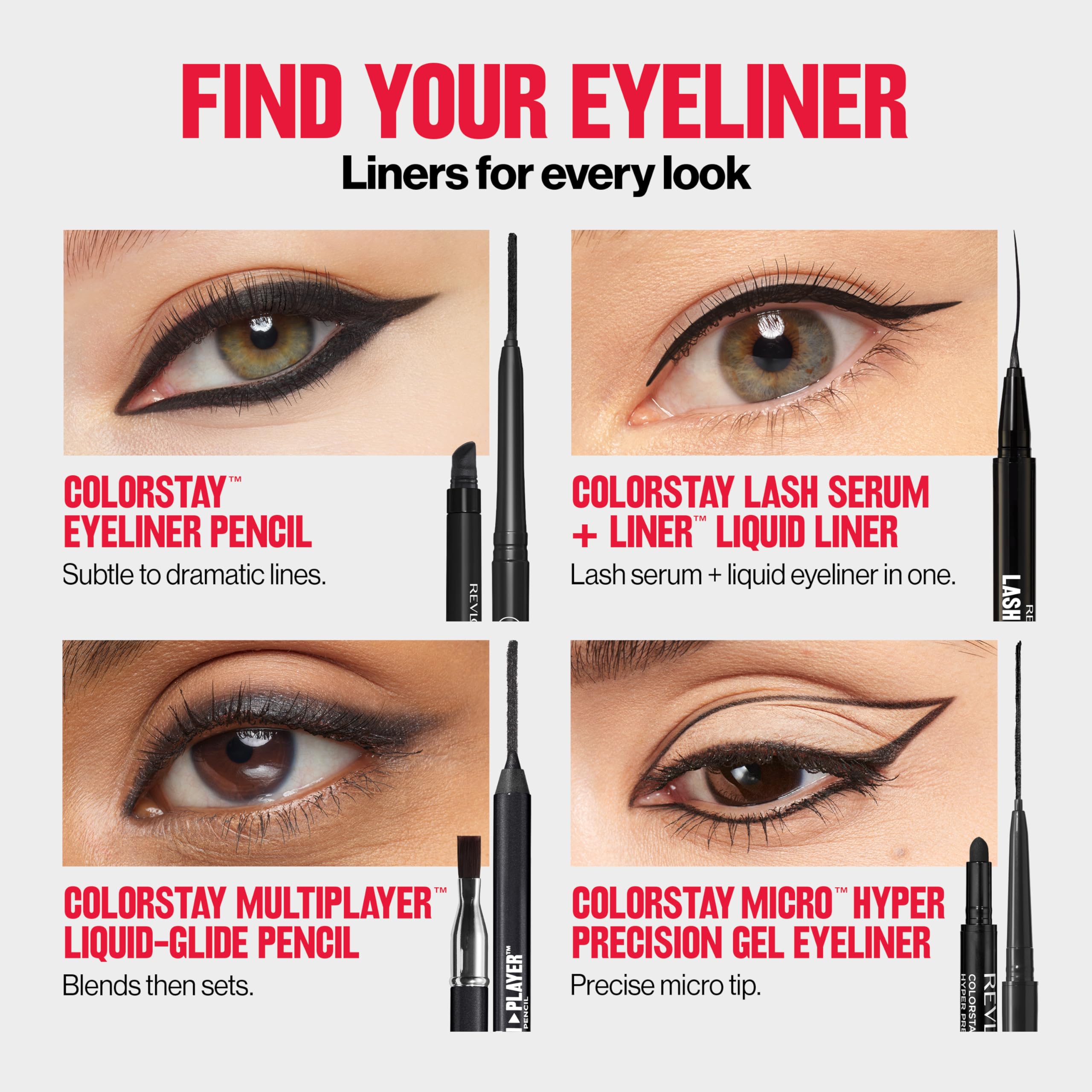 Revlon ColorStay Waterproof Pencil Eyeliner, 202 Black Brown, 0. 01 oz — Waterproof Pencil with Built-in Sharpener detail image 9