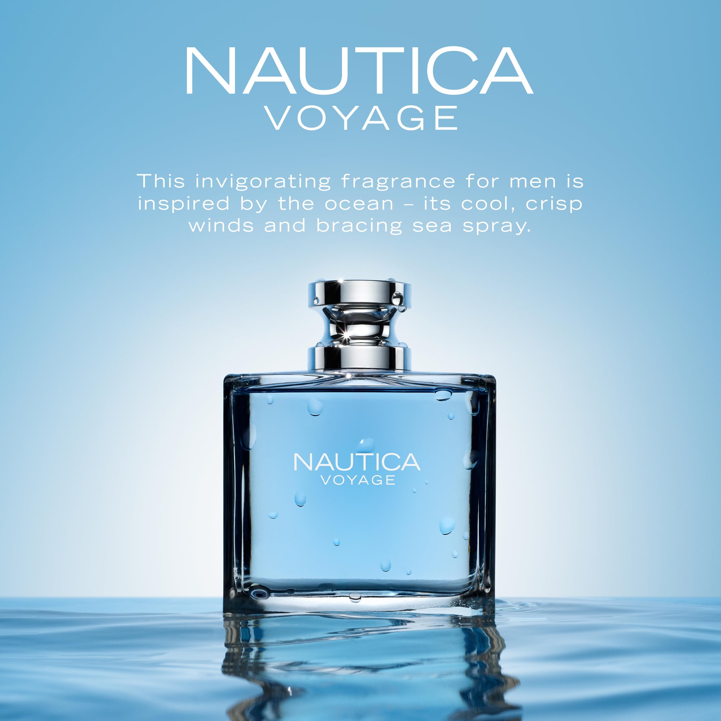 Nautica Voyage Eau de Toilette for Men, 3. 3 fl oz detail image 3