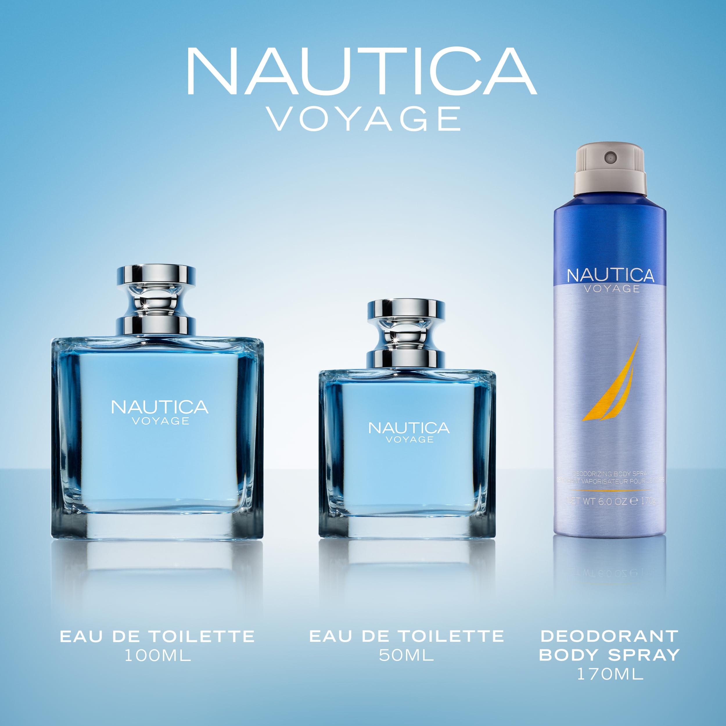 Nautica Voyage Eau de Toilette for Men, 3. 3 fl oz detail image 7