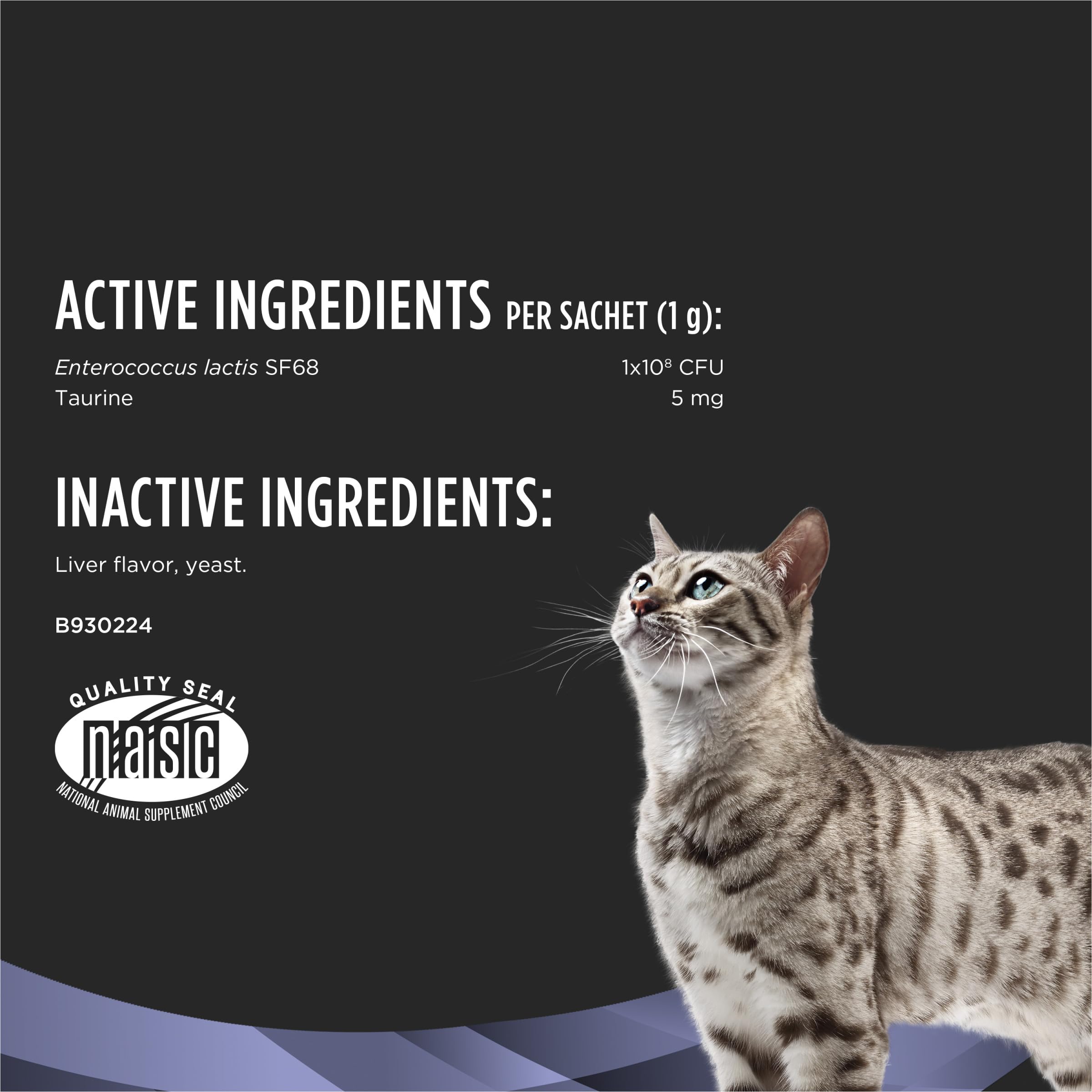 Purina Pro Plan Veterinary Supplements FortiFlora Daily Probiotics for Cats, 30 ct detail image 5