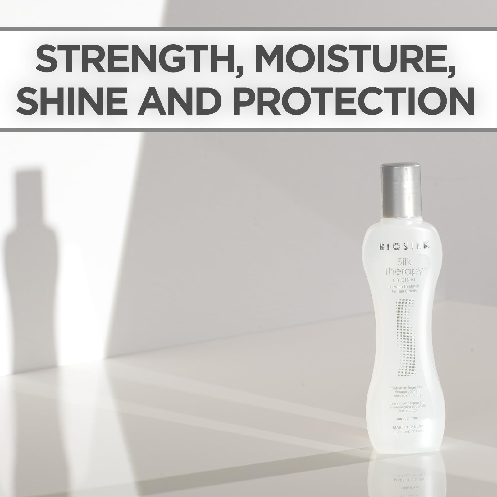 BioSilk Silk Therapy Original, Leave-In Hair Treatment, 5. 64 Oz detail image 4