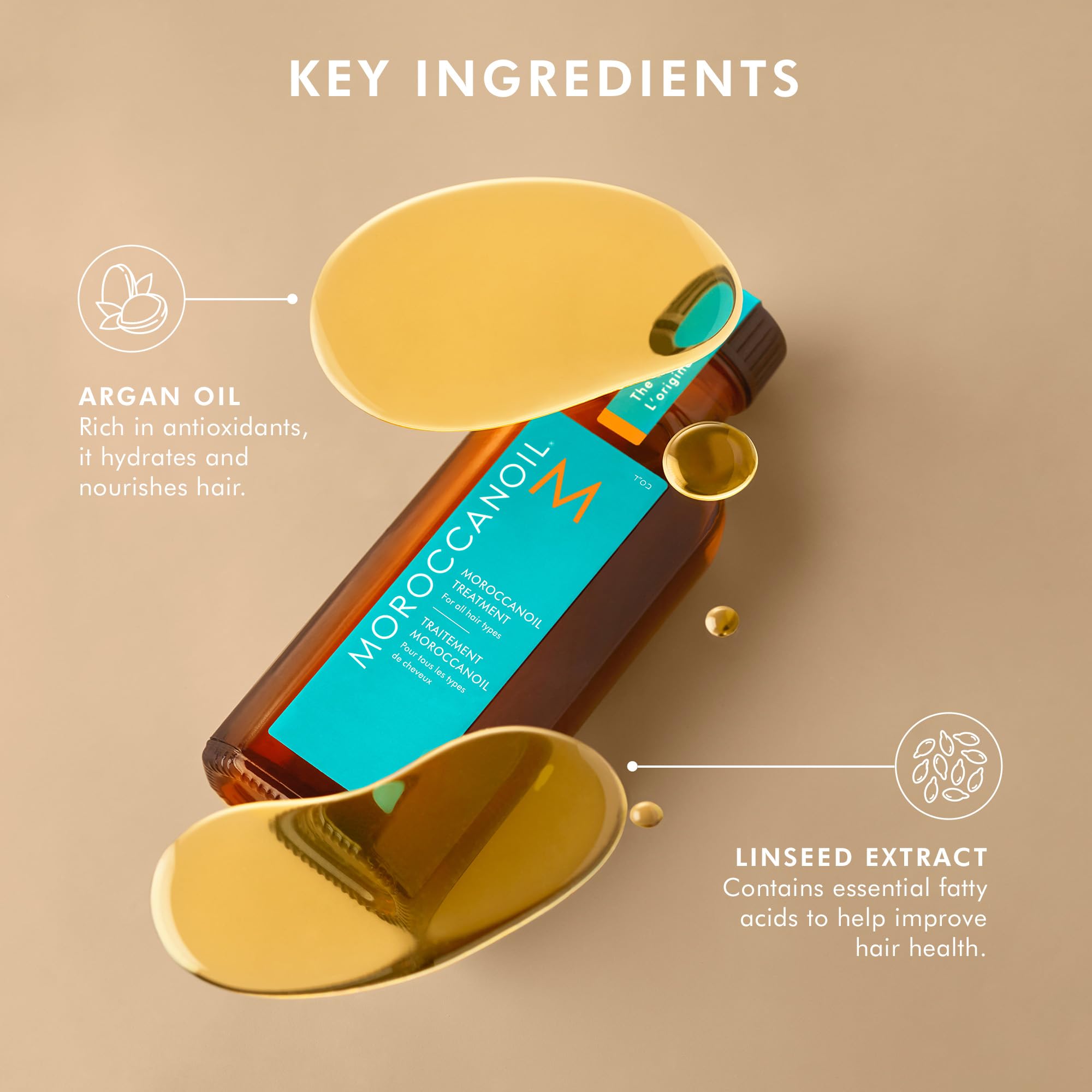 Moroccanoil Treatment Hair Oil, 3. 4 oz detail image 3