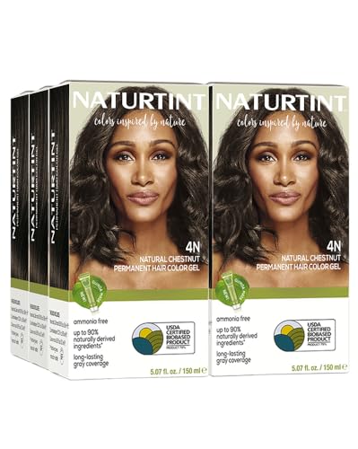 Naturtint 4N Natural Chestnut Permanent Hair Color (Pack of 6) — Ammonia-Free, Vegan & Cruelty-Free, Up to 100% Gray Coverage, Long-Lasting detail image 7