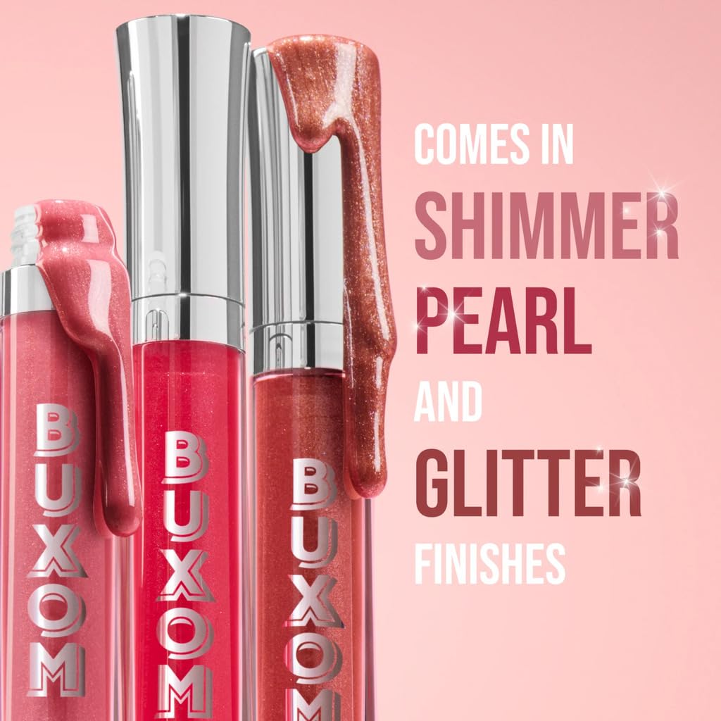 Buxom Full-On Plumping Lip Polish, Tinted Lip Plumper Gloss with Plumping Peptides & Vitamin E, High Shine, Vegan detail image 8