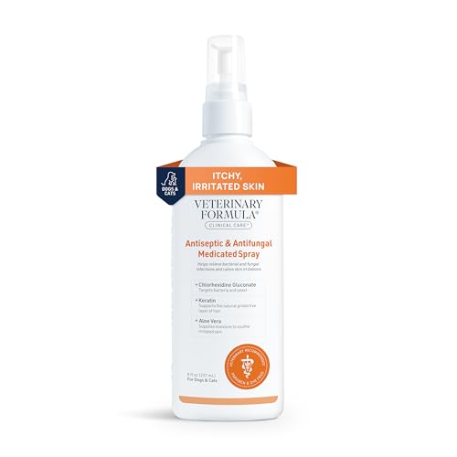 Veterinary Formula Clinical Care Spray Antiséptico y Antifúngico Medicado para Perros y Gatos, 2 fl oz (1 unidad) detail image 9