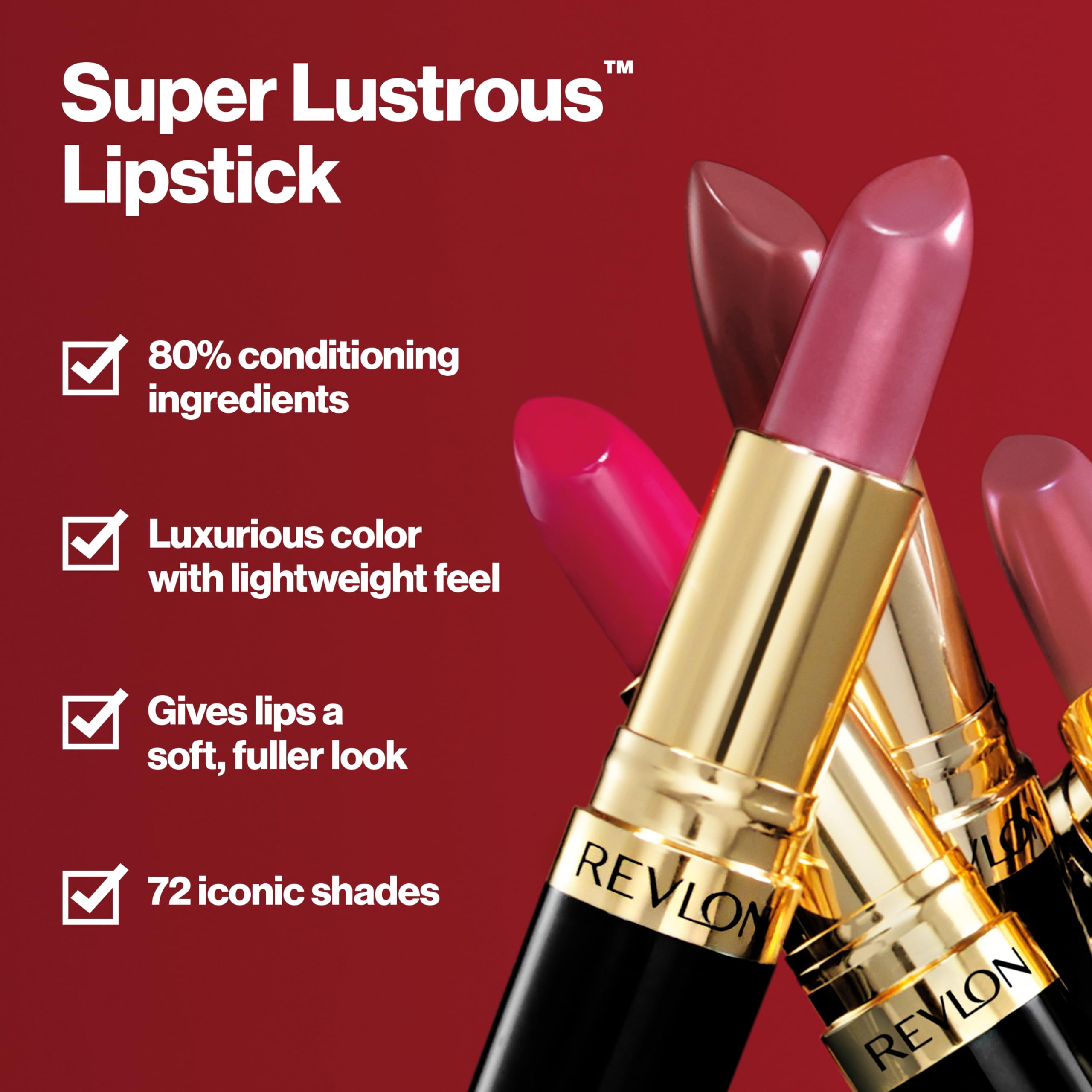 Revlon Super Lustrous Lipstick, 463 Sassy Mauve, 0. 15 oz detail image 4