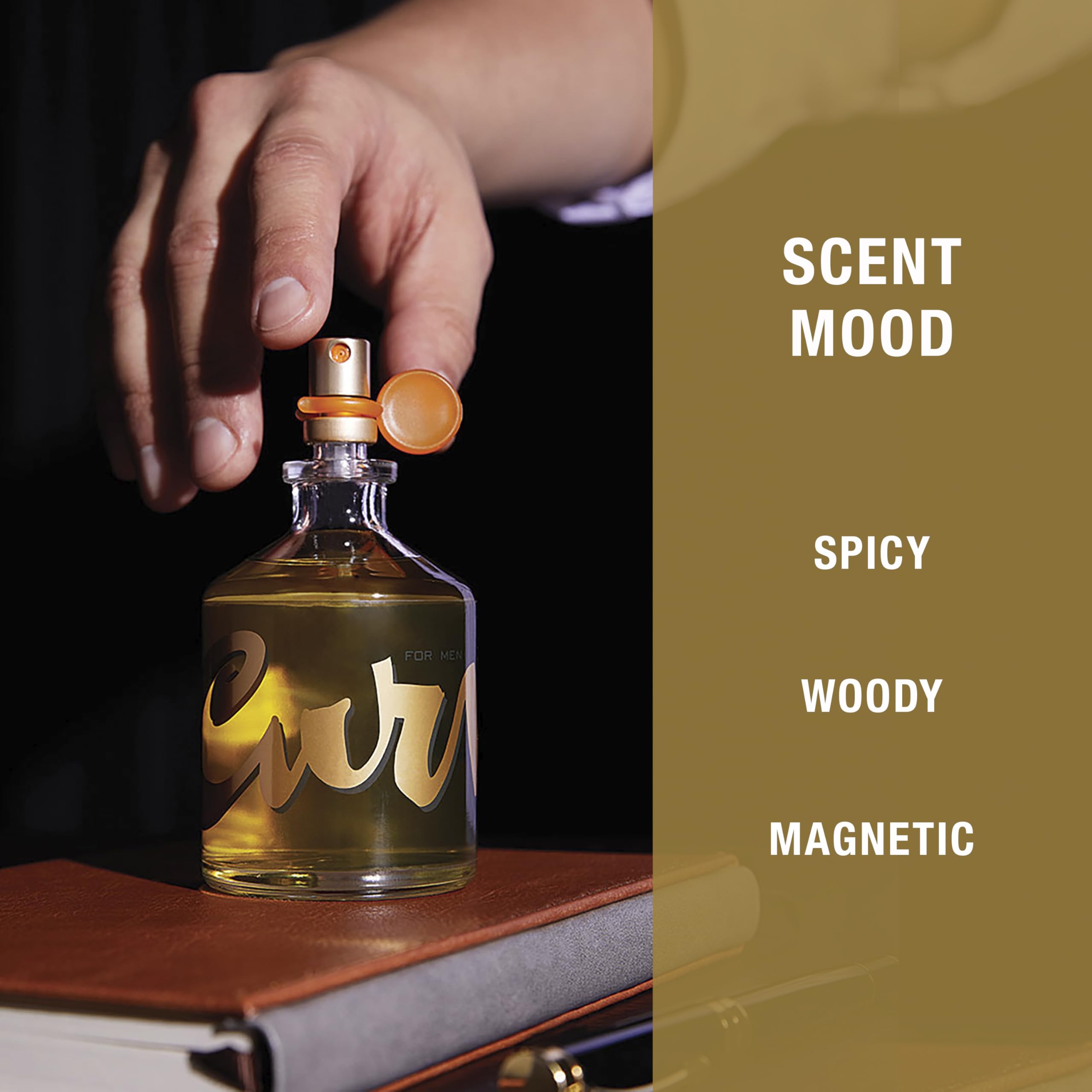 Curve for Men Cologne Spray, Spicy Woody Magnetic Scent for Day or Night, 4. 2 fl oz detail image 4