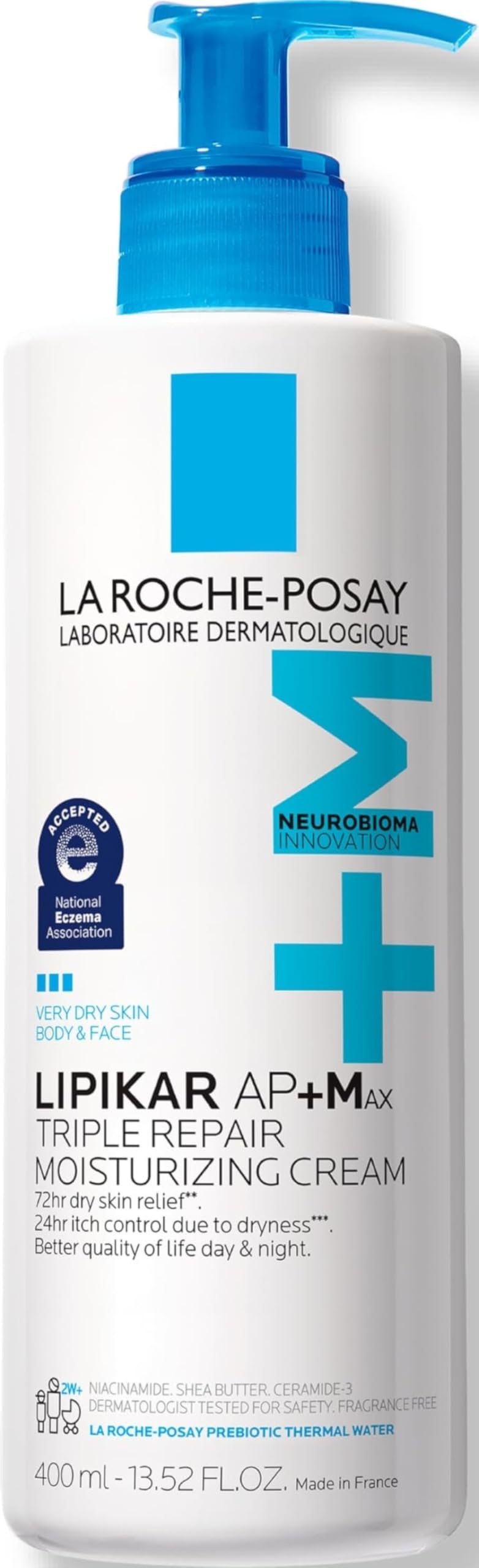 La Roche-Posay Lipikar AP+MAX Triple Repair Moisturizing Body Cream detail image 1