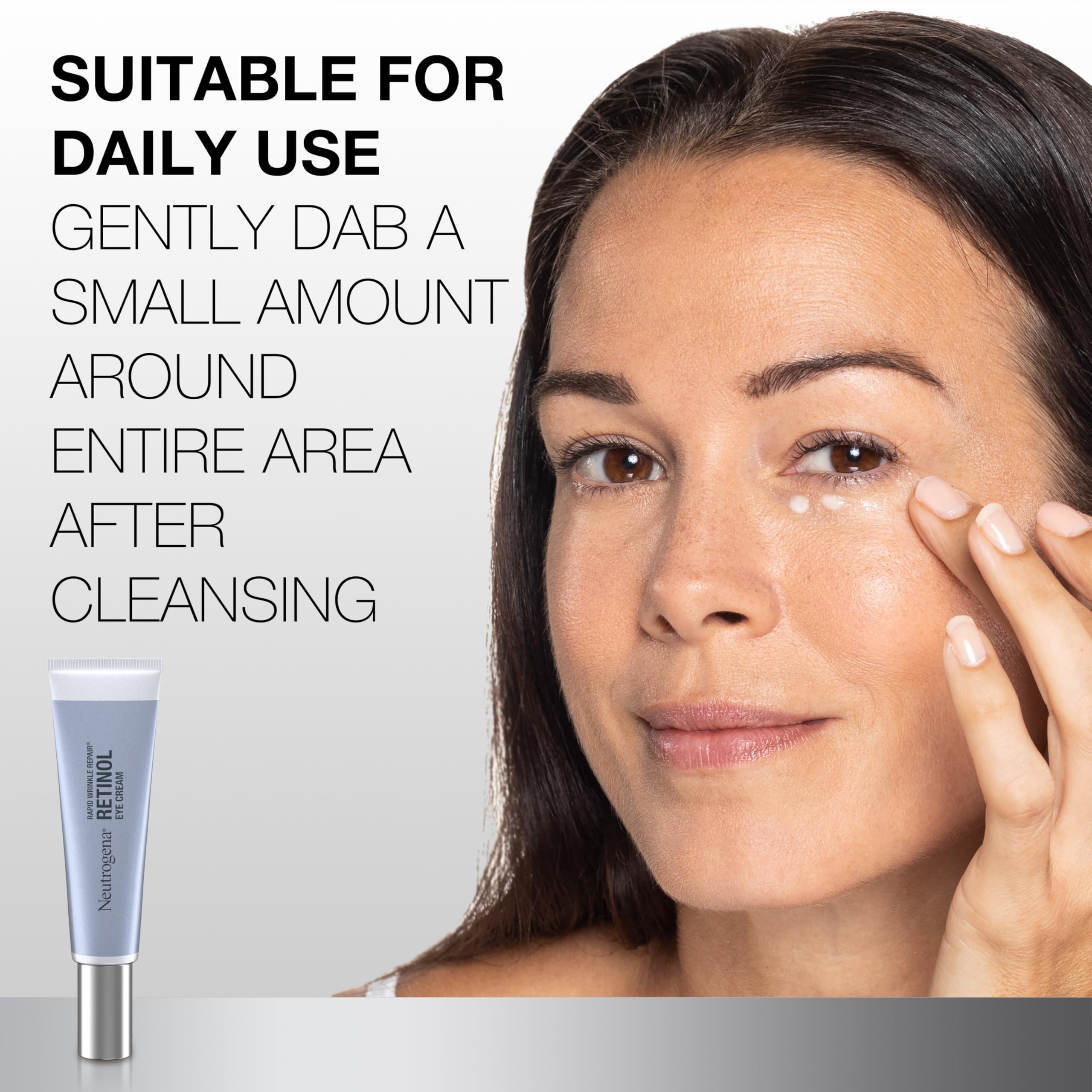 Neutrogena Rapid Wrinkle Repair Retinol Eye Cream, 0. 5 fl. oz detail image 3