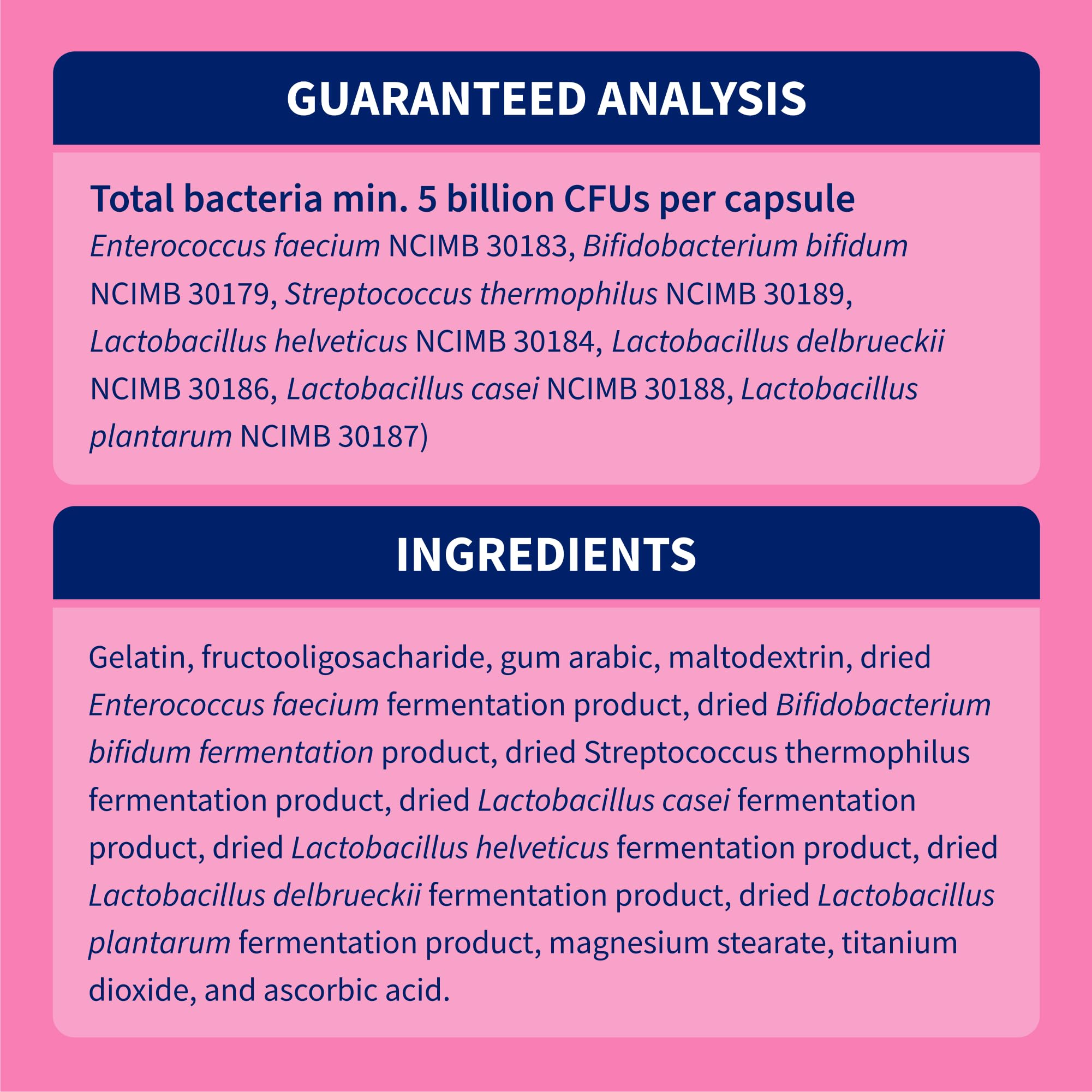 Nutramax Proviable Probiotics for Dogs and Cats, Daily Digestive Health Supplement, Multiple Strains + Prebiotics, 30 Capsules detail image 7